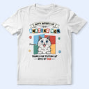 Pet Mom,Cat Mom,Dog Mom,Gift For Women,Top Market,Top Market,Vector - Retro Dog Cat To My Amazing Mom - Personalized T Shirt