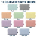 Summer,Nurse,Humorous,Vector - All My Nurse Sh*t Custom Name - Personalized Striped Cosmetic Bag