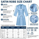 Gift For Yourself, Gift For Women, Bachelorette, Confident, Icon - Birth Flower Custom Name For Her, Bridesmaids, Friends, Wife, Mom, Daughter - Personalized Satin Robe