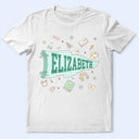 Back To School,Gift For Kids,Adorable,Warp Text - School Pennant Flag - Personalized T Shirt