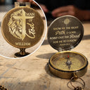 Graduation,Happy,Gift For Boyfriend,Gift For Girlfriend,Gift For Yourself,Gift For Women,Gift For Men,Gift For Daughter,Gift For Son,Gift For Sibling,Gift For Sisters,Gift For Brothers,Gift For Bestie,Gifts For Colleagues - Show Me The Right Path - Personalized Engraved Brass Compass