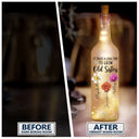 Gift For Bestie, Gift For Sisters, Happy, Gift For Women - Sisters Are Different Flowers From The Same Garden - Personalized Bottle Light