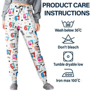 Gift For Kids, Gift For Grandkids, Gift For Men, Gift For Women, Funny - Six Seven Funny Slang - Personalized Pajama Pants