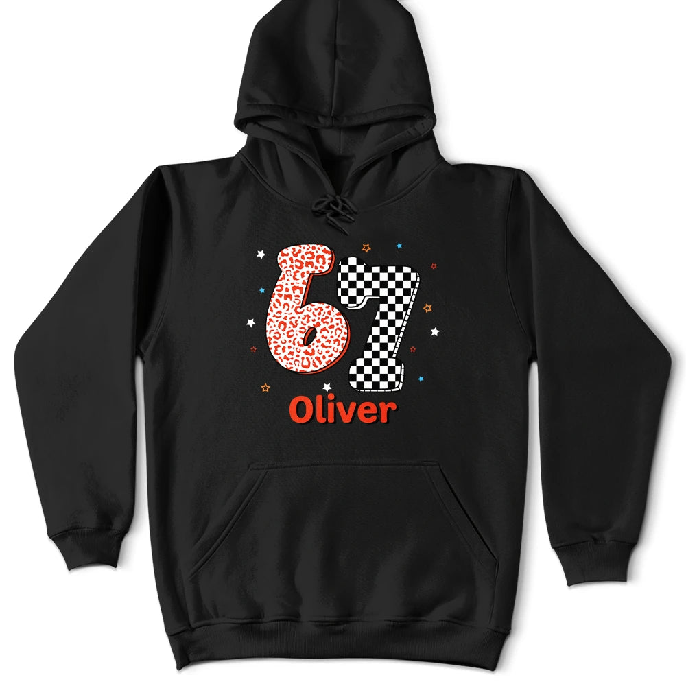 Gift For Kids,Gift For Grandkids,Gift For Men,Gift For Women,Funny - Six Seven Funny Slang - Personalized T Shirt