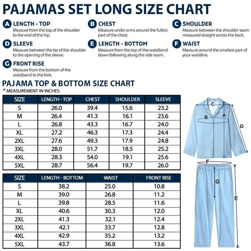 Meowy Catmas Funny Cartoon Cats - Personalized Long Pajamas Set