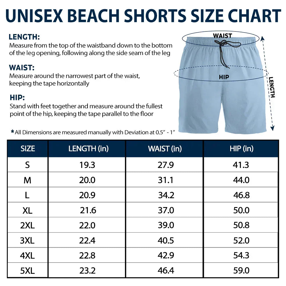 Custom Photo Best Dad Grandpa Ever - Personalized Unisex Beach Shorts