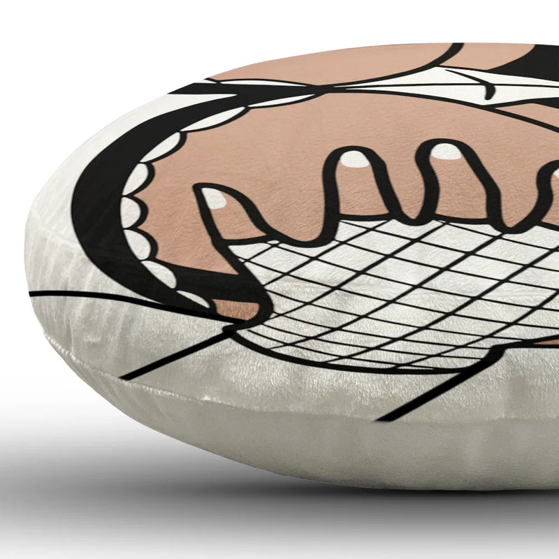 Gift For Husband,Gift For Boyfriend,Gift For Couples,Funny - Snack Time Husband Hot Wife Spicy Couple - Personalized Heart Shaped Pillow