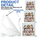Independence Day,America 250th,Christmas,Proud,Family,Icon - Snowman Family Home 250th Anniversary - Personalized Custom Shaped Acrylic Ornament