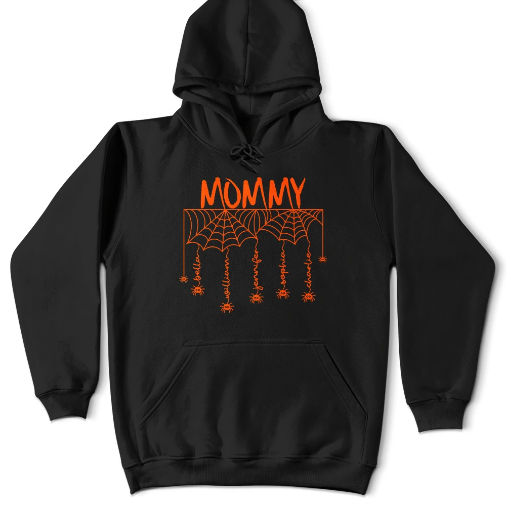 Adorable,Gift For Grandma,Halloween,Custom Text - Spooky Grandma Grandkids' Names - Personalized T Shirt