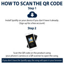 QR Code Your Favorite Song - Gift For Yourself, Gift For Family - Personalized Keyring