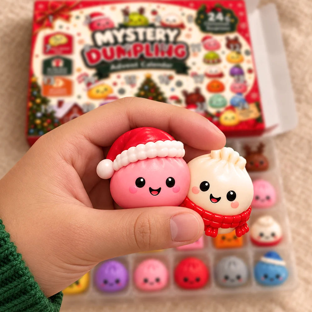 Adorable,Christmas,Gift For Kids,No Custom - Squishy Dumpling Gift For Kids - Personalized Christmas Countdown