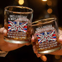 Gift For Brothers,Happy - Star & Stripes Once A Brother Always A Brother - Personalized Whiskey Glass
