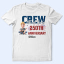 America 250th,Family,Gift For Father,Gift For Mother,Gift For Husband,Gift For Wife,Happy,Independence Day,Gift For Yourself - Stars And Stripes 4th Of July Crew 250 Anniversary - Personalized T Shirt