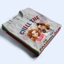 Gift For Yourself,Gift For Girlfriend,Gift For Women,Happy,Gift For Wife,Gift For Sisters,Independence Day,Gift For Bestie,Gift For Couples,Gift For Husband - Stars And Stripes Chill The Fourth Out - Personalized T Shirt