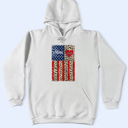 Gift For Grandma, Grandma - Grandkids, Independence Day, Happy - Stars & Stripes Grandma Mimi - Personalized T Shirt