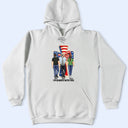 Independence Day,Sad - Stars & Stripes I'm Always With You - Personalized T Shirt