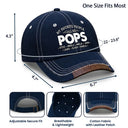 Independence Day,Gift For Grandpa,Humorous,Icon,Special Font - Stars & Stripes My Favorite People Call Me Papa Dad - Personalized Vintage Baseball Cap