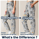 Gift For Couples,Gift For Husband,Gift For Wife,Gift For Boyfriend,Gift For Girlfriend,LGBT,Gift For Women,Gift For Men,Dog Lovers,Pet Lovers,Cat Lovers,Dog Couple,Cat Couple,Pet Couple,Love,Stick Figure - Stick Figures You Me And The Dog Cat - Personalized Pajama Pants