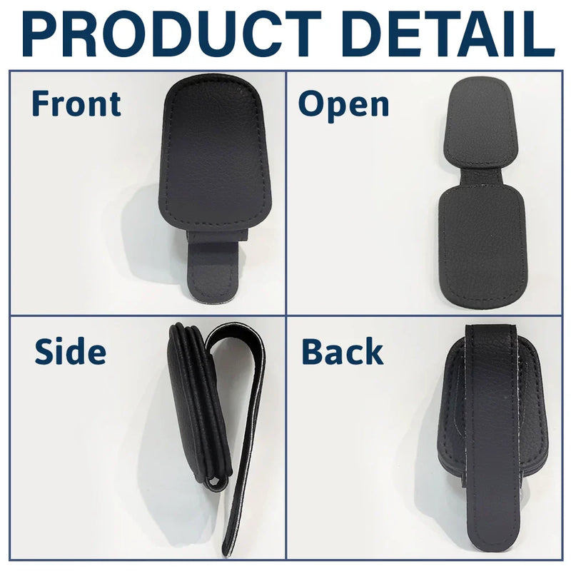 Gift For Mother,New Mom,Gift For Father,New Dad,New baby,Love,Custom Photo - Custom Photo Drive Safe I Can't Wait To Meet You - Personalized Sunglasses Holder For Car Visor