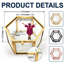 Graduation - Sweet Ending To A New Beginning - Personalized Glass Jewelry Box