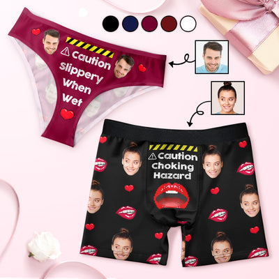 Couple Matching Underwear Briefs