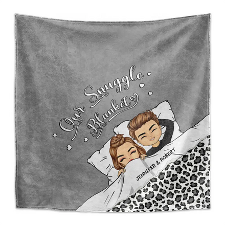 Couple Our Snuggle Blanket - Personalized Oversized Blanket