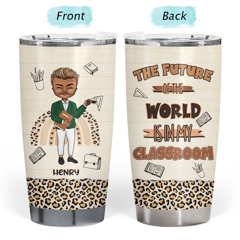 Teacher Of Tiny Human - Personalized Custom Tumbler