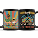 I'm Mr. Fix It - Gift For Father - Personalized Custom Black Mug