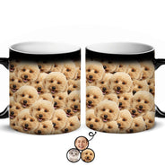 Custom Photo Mug Pattern - Gift For Yourself - Personalized Color Changing Mug