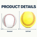Custom Photo MVP Most Valuable Papa - Gift For Dad, Father, Grandpa, Sport Fans - Personalized Baseball, Softball