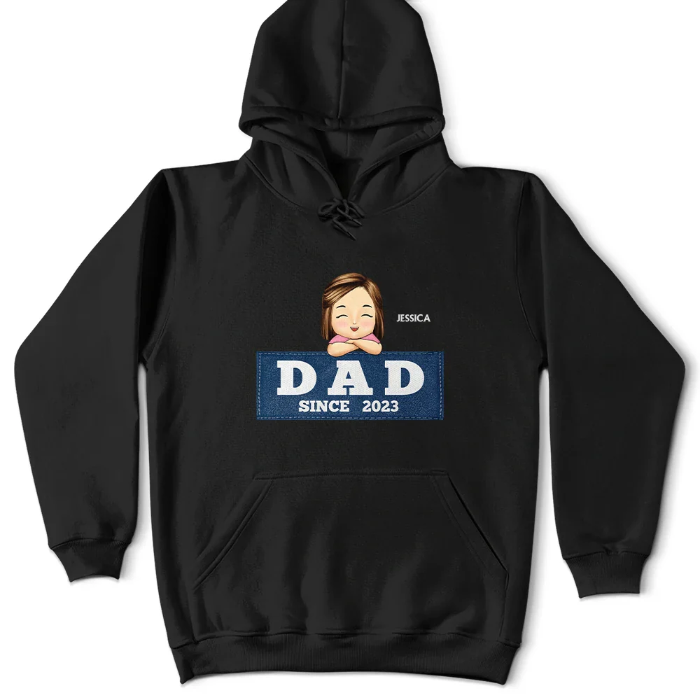 Papa Daddy Since - Personalized T Shirt