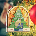 Our Friendship Is The Star - Personalized Suncatcher Ornament