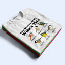 Gift For Couples,Gift For Wife,Gift For Girlfriend,Funny - Stop Staring At My Wife - Personalized T Shirt