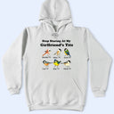 Gift For Couples,Gift For Wife,Gift For Girlfriend,Funny - Stop Staring At My Wife - Personalized T Shirt