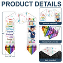 Gift For Kids,Gift For Grandkids,Graduation,Happy - 3D Effect Graduation Kid Baby I Am Kind I Am Smart - Personalized Kid Graduation Stole