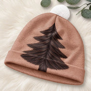 Gift For Men, Gift For Yourself, Gifts For Him, Humorous, Icon, Top Market - Funny Gag Gift For Him - Personalized Christmas Tree Hair Bobble Beanie Hat