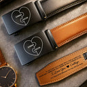 Gift For Couples,Gift For Husband,Gift For Boyfriend,Anniversary,Love - A Belt To Remind You I'm Proud Of You - Gift For Husband, Boyfriend, Anniversary - Personalized Leather Belt With Engraved Buckle