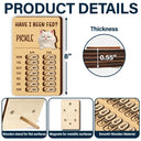 Pet Lovers,Pet Mom,Pet Dad,Pet Couple,Dog Lovers,Dog Mom,Dog Dad,Cat Lovers,Cat Mom,Cat Dad - Funny Dog Cat Feeding And Medication Tracker - Personalized Wooden Pet Feeding Reminder