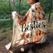 Custom Photo We Choose Ourselves - Gift For Sisters & Best Friends - Personalized Fleece Blanket