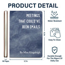 Gifts For Colleagues,Funny - Times I Was Right And Nobody Listened Funny Sarcastic Book - Personalized Leather Journal