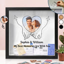 Old Couples,Gift For Husband,Gift For Wife,Gift For Boyfriend,Gift For Girlfriend,Travel - Custom Photo Couple Travel Lovers Best Memories With You - Personalized Ticket Memory Box
