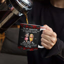 Gift For Mother,Mom,Daughters (Adult),Sons,Happy - My Daughter Son Forever - Personalized White Edge-to-Edge Mug