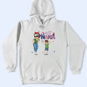 Gift For Mother,Gift For Grandma,Independence Day,America 250th - Stars & Stripes Nana Gigi - Personalized T Shirt