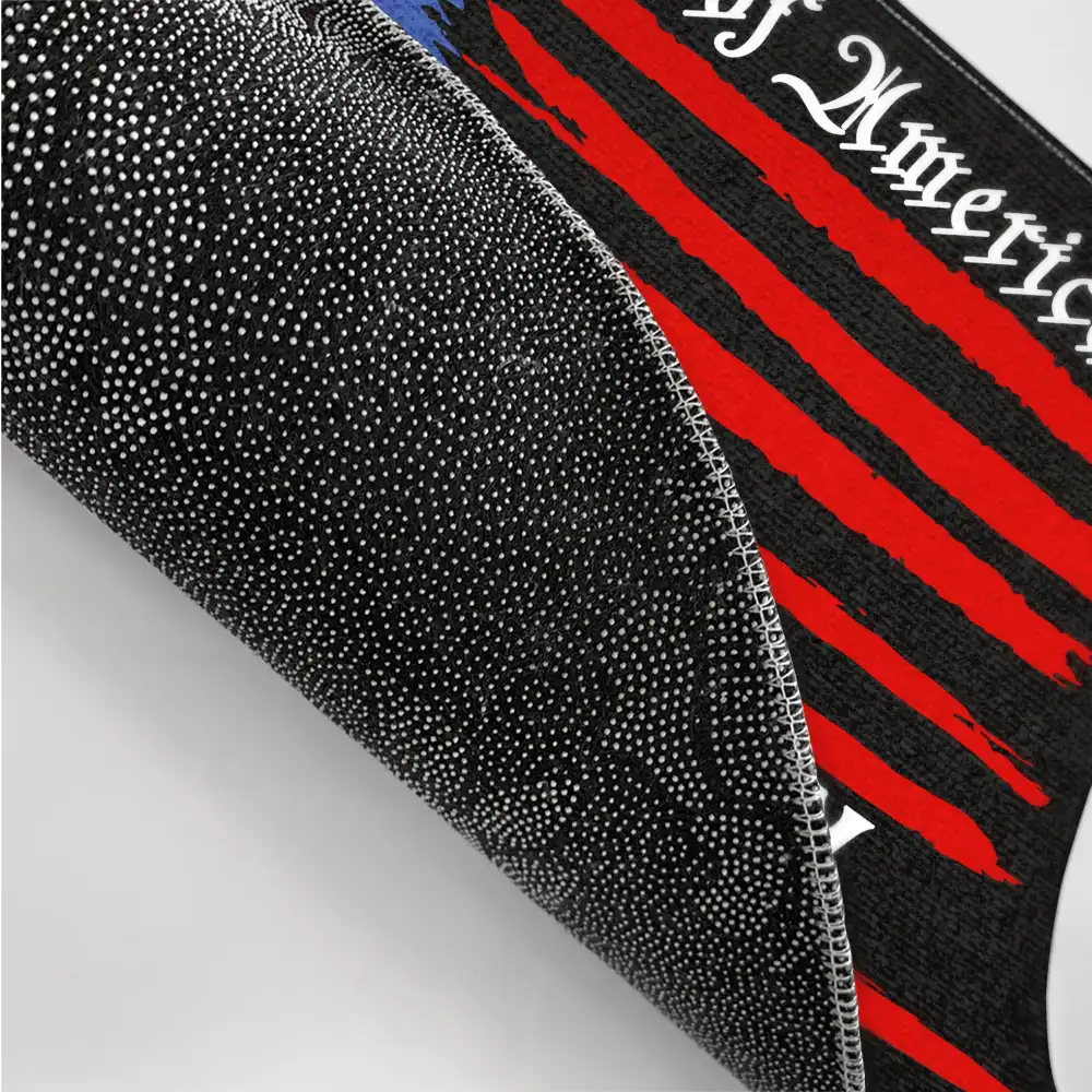 Gift For Couples,Gift For Husband,Gift For Wife,Parents,Gift For Yourself,Gift For Women,Gift For Men,Gift For Mother,Gift For Father,Gift For Daughter,Gift For Son,Family,Independence Day,America 250th,Happy - Family Monogram America 250th Anniversary - Personalized Doormat