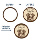 Family, Gift For Bestie, Dog Lovers, Cat Lovers, Happy, Custom Photo, Gift For Mother, Gift For Father - Custom Photo Pencil Sketch Drive Safe Family Besties Dog Cat Portrait - Personalized Custom Shaped Car Visor Clip