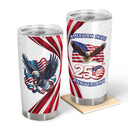 America 250th,Independence Day - America 250th Anniversary US Pride Patriotic Eagle - Personalized Tumbler