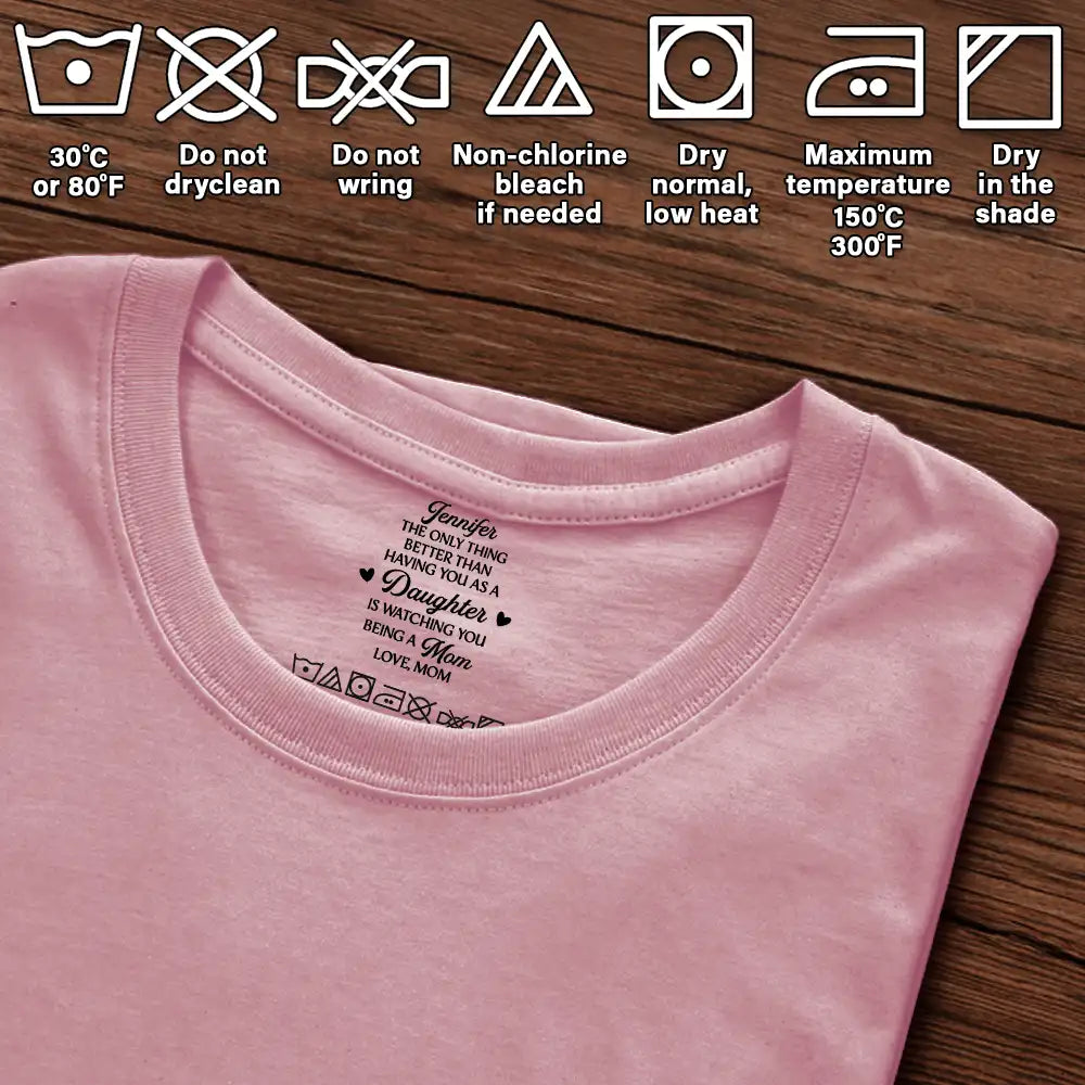 Gift For Daughter,Dad - Daughters (Adult),Mom - Daughters (Adult),Dad - Sons,Mom - Sons,Gift For Son,Love - The Only Thing Better Than Having You As A Son Daughter - Personalized T Shirt