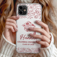 Graduation,Happy - Congrats Graduation - Personalized Clear Phone Case
