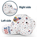 America 250th, Independence Day, Summer, Family, Proud, Custom Text - America 250 Freedom Feels Like Summer - Personalized Classic Cap