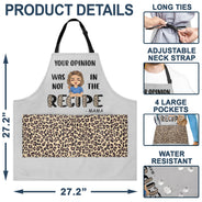 Cooking In The Recipe - Funny Gift For Wives, Mothers - Personalized Apron